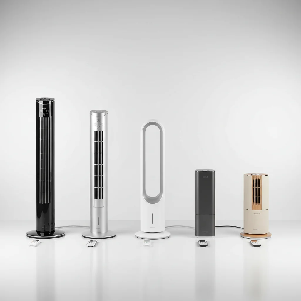 tower fans with remote control