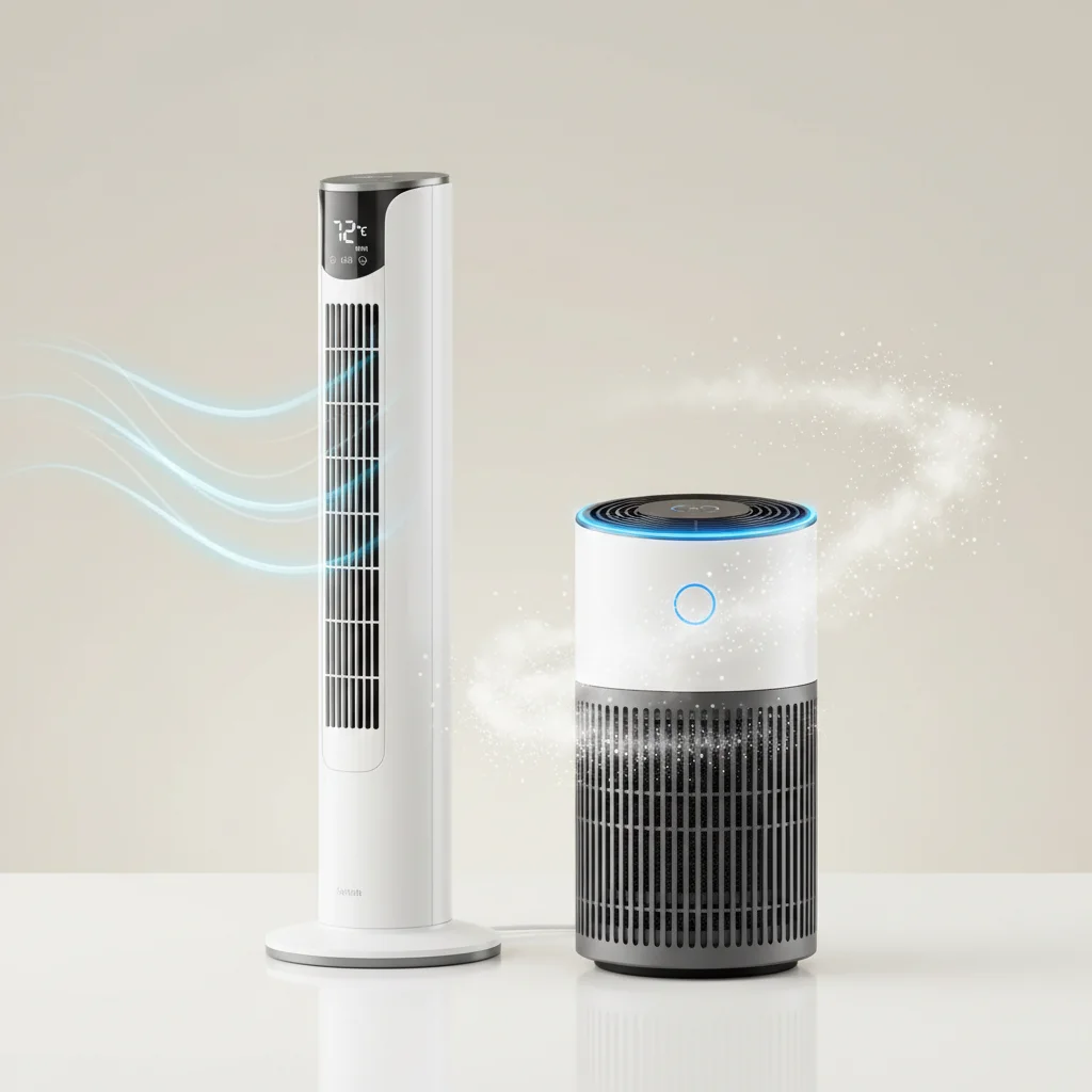 tower fan vs air purifier