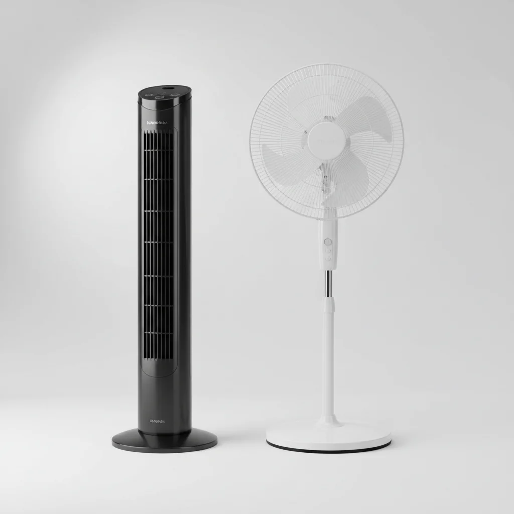 tower fan vs pedestal fan
